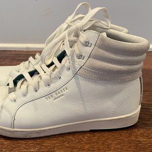Ted Baker London Kilma 2 White Leather Hightop Sneaker